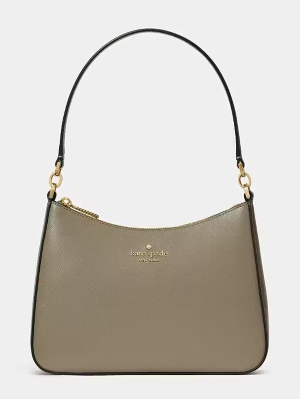 Kate Spade Margot Medium Convertible Saffiano Shoulder Bag Oyster Shell